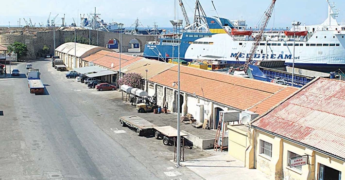 Gazimağusa Limanı’nda çok miktarda kaçak mal ele geçirildi