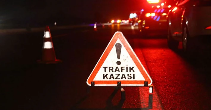 Girne -Lefkoşa yolunda trafik kazası!