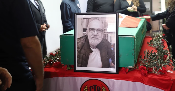 Hayatını kaybeden Cemal Arkut için CTP Genel Merkezi’nde tören düzenlendi