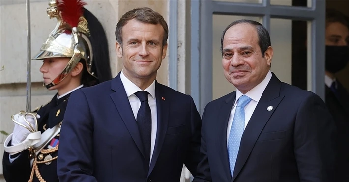 Sisi ve Macron “Gazze’deki gelişmeleri” görüştü