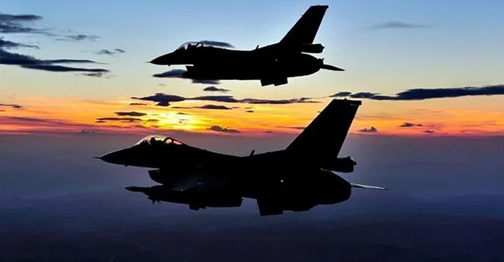 Suriye ve Irak'ın kuzeyine hava harekatı: 25 hedef imha edildi