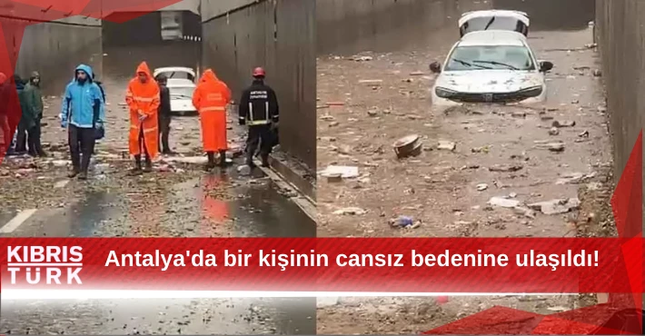 Antalya'da bir kişinin cansız bedenine ulaşıldı! Felaketin boyutu ortaya çıktı