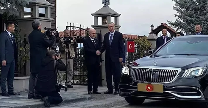 Ankara'da Erdoğan-Bahçeli görüşmesi başladı! İşte masadaki konular