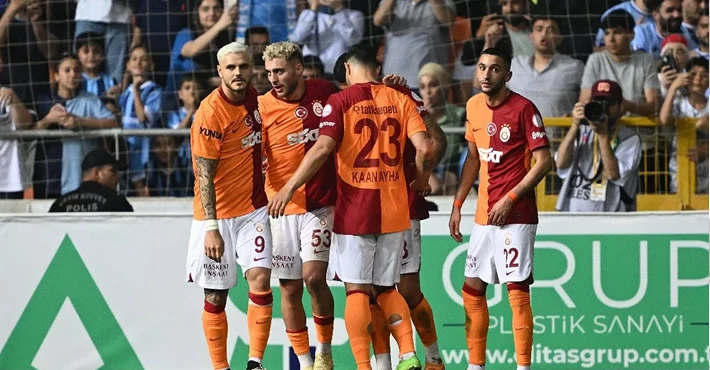 Galatasaray Adana’da ikinci yarıyı kazandı