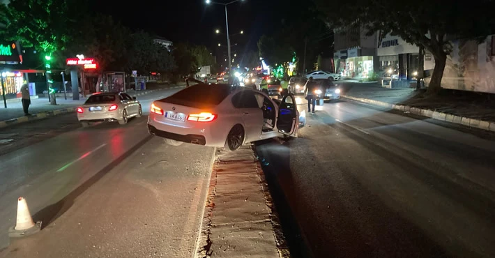 Lefkoşa Şehit Mustafa Ahmet Ruso Caddesinde Kaza