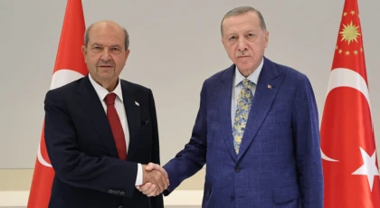 Cumhurbaşkanı Tatar, Türkiye Cumhurbaşkanı Erdoğan ile görüştü
