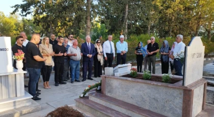 Cumhurbaşkanı Vekili Meclis Başkanı Töre, Elbasan için düzenlenen anma törenine katıldı