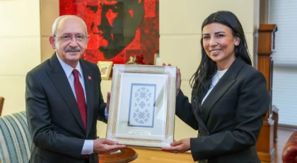 Meclis Başkan Yardımcısı Özdenefe, CHP Genel Başkanı Kılıçdaroğlu ile görüştü
