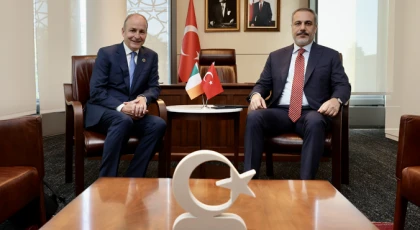 Türkiye Cumhuriyeti Dışişleri Bakanı Fidan, New York'ta İrlandalı mevkidaşı ile görüştü