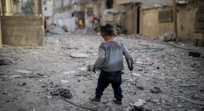 BM: İsrail'in düzenlediği saldırılarda ölen Filistinlilerin yüzde 40'ı çocuk