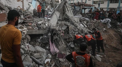 İsrail'in Gazze'ye saldırıları 16'ncı gününde devam ediyor