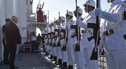 Şehit Teğmen Caner Gönyeli Arama Kurtarma Tatbikatının deniz safhası başladı