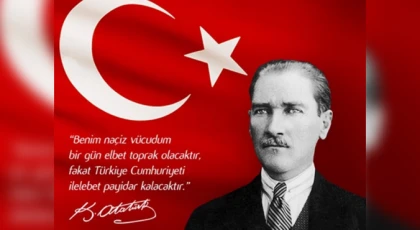 Ulu Önder Atatürk'ün kurduğu Türkiye Cumhuriyeti 100 yaşında…