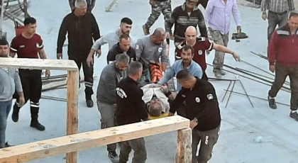 Balıkesir'de göçük altında kalan işçi kurtarıldı