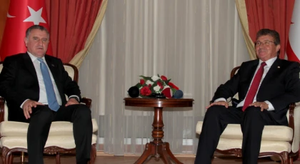 Başbakan Üstel, Türkiye Cumhuriyeti Gençlik ve Spor Bakanı Osman Aşkın Bak’ı kabul etti