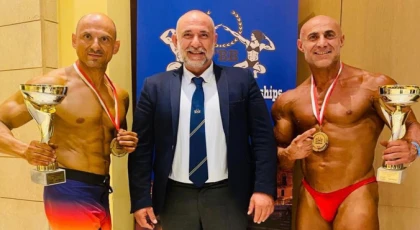 Çokbilen ve Artam IFBB Akdeniz Şampiyonu