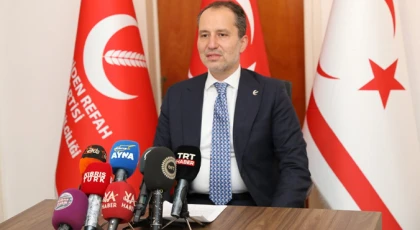 Yeniden Refah Partisi'nin Lefkoşa temsilciliği açıldı