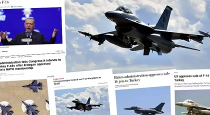 ABD'nin F-16 onayı dünya medyasında