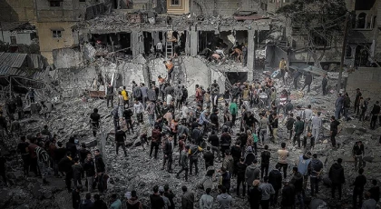 Gazze'de saldırılarda can kaybı 25 bin 700'e yükseldi