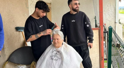 Geçitkale-Serdarlı Belediyesi, 60 Yaş Üzeri Vatandaşlara Yönelik Saç Kesimi ve Bakım Hizmetleri Sunuyor