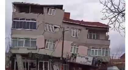 İstanbul Ümraniye'de bir bina çöktü: O anlar saniye saniye kaydedildi