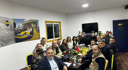 KKTC Fenerbahçeliler Derneği’nde yeni yönetimin görev dağılımı yapıldı... Başkan Tolga Ahmet Raşit...