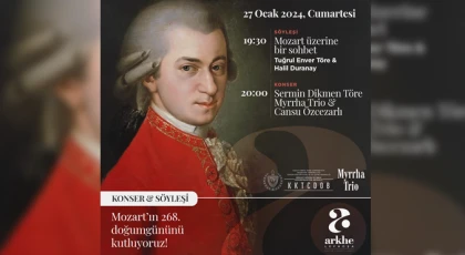 Mozart’ın 268. doğum yıldönümü nedeniyle konser düzenleniyor