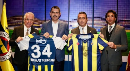 Murat Kurum'dan Fenerbahçe'ye ziyaret: İstanbul'u spor merkezleriyle donatacağız