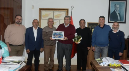 Vakıflar Spor Kulübü'nden, Vakıflar Genel Müdürü Mustafa Tümer'e ziyaret
