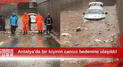 Antalya'da bir kişinin cansız bedenine ulaşıldı! Felaketin boyutu ortaya çıktı