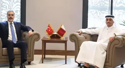 Bakan Fidan, Katarlı mevkidaşı ile görüştü