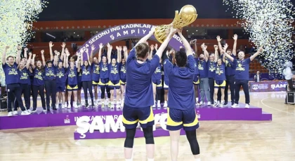 Kadınlar Basketbol Süper Ligi'nde şampiyon Fenerbahçe!