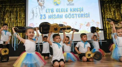 LTB El Ele Çocuk Merkezi’ndeki çocuklar 23 Nisan’ı kutladı