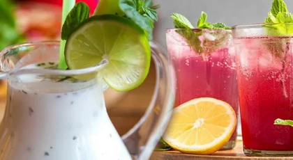 Sıcak günlerde tüketebileceğiniz 5 serinletici içecek tarifi