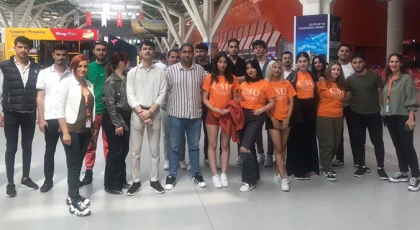 Sivil Havacılık öğrencileri Ercan Havalimanı’nı gezdi