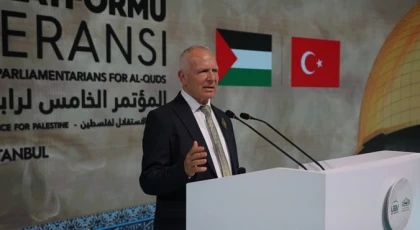 Töre, “Parlamenterler Arası Kudüs Platformunun 5. Konferansı”nda konuştu