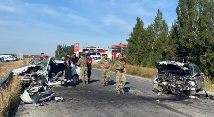 Ercan- İskele anayolunda trafik kazası